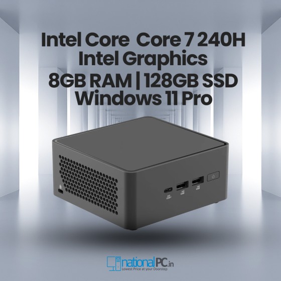 ASUS NUC 15 Pro NUC15CRHC7 Core 7 240H 8GB 128GB Win11 ASUS NUC 15 Pro NUC15CRHC7 Core 7 240H 8GB 128GB Win11