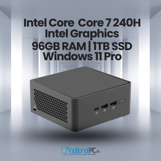 ASUS NUC 15 Pro NUC15CRHC7 Core 7 240H 96GB 1TB Win11 ASUS NUC 15 Pro NUC15CRHC7 Core 7 240H 96GB 1TB Win11