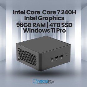 ASUS NUC 15 Pro NUC15CRHC7 Core 7 240H 96GB 4TB Win11 ASUS NUC 15 Pro NUC15CRHC7 Core 7 240H 96GB 4TB Win11