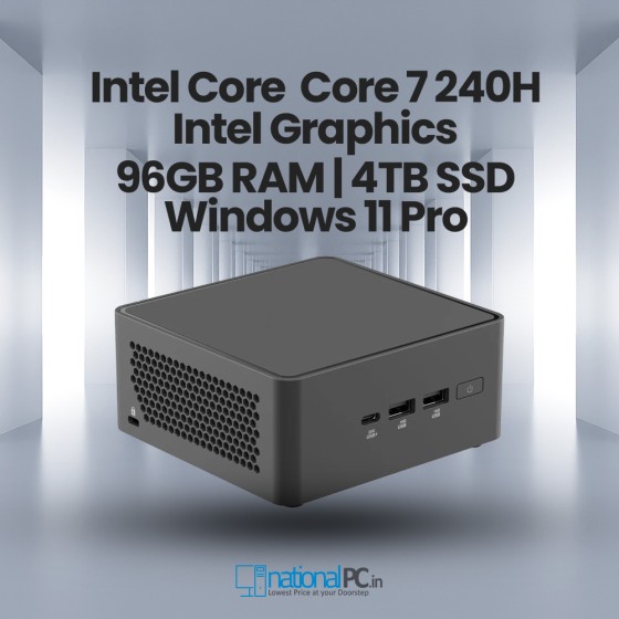 ASUS NUC 15 Pro NUC15CRHC7 Core 7 240H 96GB 4TB Win11 ASUS NUC 15 Pro NUC15CRHC7 Core 7 240H 96GB 4TB Win11