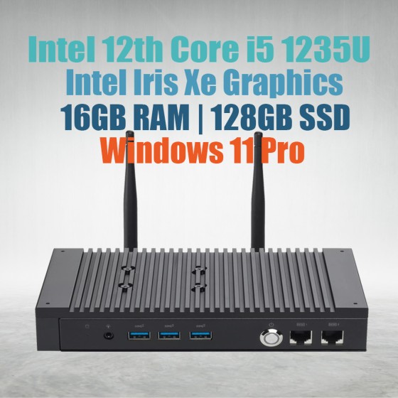 ASUS Ultraslim PL64 i5 1235U 16GB DDR4 RAM 128GB SSD Win 11