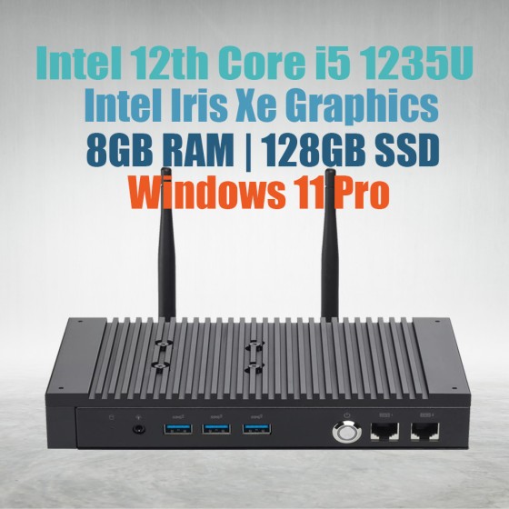 ASUS Ultraslim PL64 i5 1235U 8GB DDR4 RAM 128GB SSD Win 11