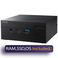 ASUS Mini PC PN41, 2 Core N4500, 8GB RAM, 500GB SSD, Win 10