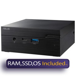 ASUS Mini PC PN41, 2 Core N4500, 8GB RAM, 256GB SSD, Win 10