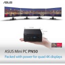 ASUS Mini PC PN50 with AMD Ryzen 7 4700U, 16GB RAM, 512GB SSD
