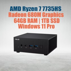 ASUS ExpertCenter Mini PC PN53 Ryzen 7 7735HS 64GB 1TB OS