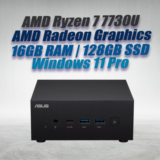 ASUS ExpertCenter Mini PC PN53 Ryzen 7 7730U 16GB 128GB OS
