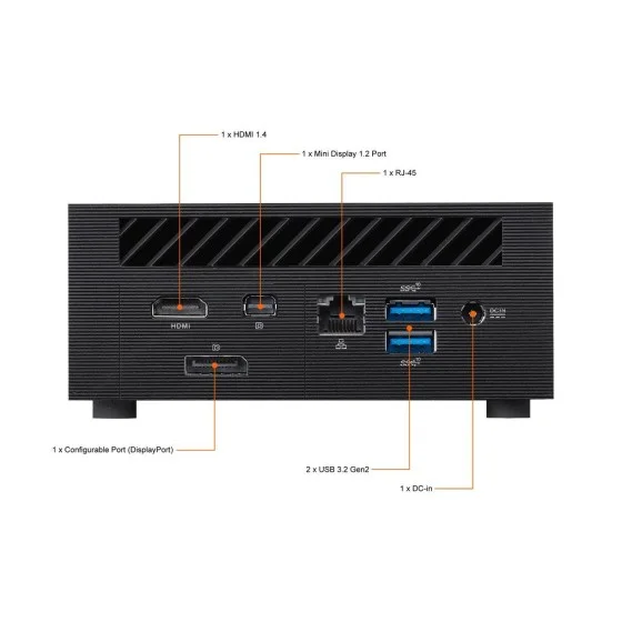 ASUS mini PC PN63-S1 i5 11300H|16GB DDR4 RAM|1TB SSD|Win 10 ASUS mini PC PN63-S1 i5 11300H|16GB DDR4 RAM|1TB SSD|Win 10