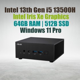 ASUS Mini Pc PN64 i5 13500H 64GB DDR5 512GB Win 11 ASUS Mini Pc PN64 i5 13500H 64GB DDR5 512GB Win 11