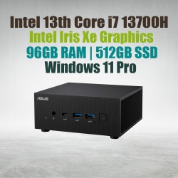 ASUS Mini Pc PN64 i7 13700H 96GB DDR5 500GB Win 11 ASUS Mini Pc PN64 i7 13700H 96GB DDR5 500GB Win 11