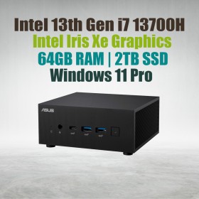 ASUS Mini Pc PN64 i7 13700H 64GB DDR5 2TB Win 11 ASUS Mini Pc PN64 i7 13700H 64GB DDR5 2TB Win 11