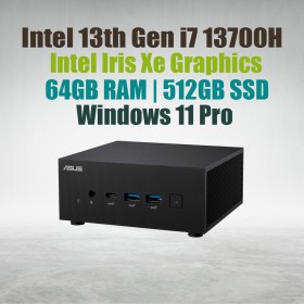 ASUS Mini Pc PN64 i7 13700H 64GB DDR5 512GB Win 11 ASUS Mini Pc PN64 i7 13700H 64GB DDR5 512GB Win 11