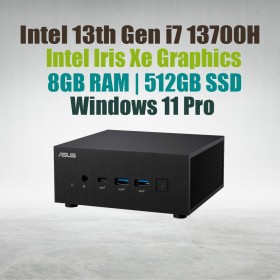 ASUS Mini Pc PN64 i7 13700H 8GB DDR5 512GB Win 11 ASUS Mini Pc PN64 i7 13700H 8GB DDR5 512GB Win 11