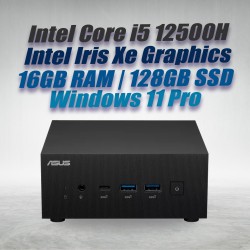 ASUS Mini PC PN64 i5 12500H 16GB DDR5 RAM 128GB SSD Win 11 ASUS Mini PC PN64 i5 12500H 16GB DDR5 RAM 128GB SSD Win 11