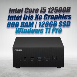 ASUS Mini PC PN64 i5 12500H 8GB DDR5 RAM 128GB SSD Win 11 ASUS Mini PC PN64 i5 12500H 8GB DDR5 RAM 128GB SSD Win 11
