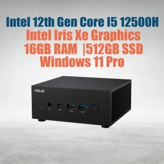 ASUS Mini PC PN64 i5 12500H 16GB DDR5 RAM 512GB SSD Win 11