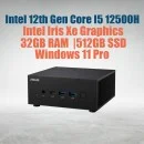 ASUS Mini PC PN64 | i5 12500H | 32GB RAM | 512GB SSD | Win 11 ASUS ExpertCenter mini PC PN64 Barebone(Intel 12th Gen Core i5 12500H), 32GB DDR5 4800Mhz,512GB M.2 NVMe Gen4 with Windows 11 Professional operating system and support also Intel 2.5 Gb LAN, WiFi 6