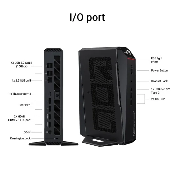 ASUS ROG NUC 2025 detailed product view