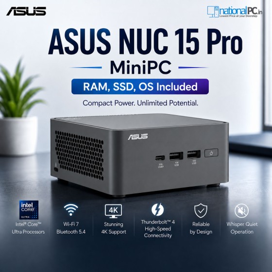 asus nuc 15 pro nuc15crhu5 core ultra 5 225h 128gb 2tb win11 mini pc