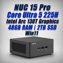 asus nuc 15 pro nuc15crhu5 core ultra 5 225h 48gb 2tb win11 mini pc