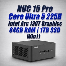 ASUS NUC 15 Pro NUC15CRHU5 Core Ultra 5 225H 64GB 1TB Win11 Mini PC ASUS NUC 15 Pro NUC15CRHU5 Core Ultra 5 225H 64GB 1TB Win11 Mini PC
