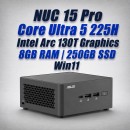 ASUS NUC 15 Pro NUC15CRHU5 Core Ultra 5 225H 8GB 250GB Win11 Mini PC asus nuc 15 pro nuc15crhu5 core ultra 5 225h 8gb 250gb win11 mini pc