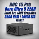 asus nuc 15 pro nuc15crhu5 core ultra 5 225h 96gb 500gb win11 mini pc