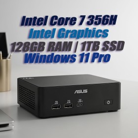 ASUS NUC 16 Pro NUC16GDKU7 Core Ultra 7 356H 128GB 1TB Win11 Mini PC