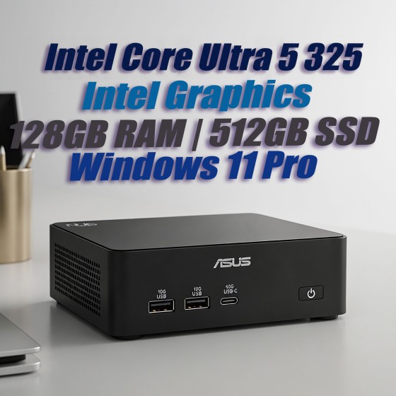 ASUS NUC 16 Pro NUC16GDKU5 Core Ultra 5 325 Mini PC ASUS NUC 16 Pro NUC16GDKU5 Core Ultra 5 325 128GB 500GB Win11 Mini PC