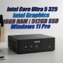 ASUS NUC 16 Pro NUC16GDKU5 Core Ultra 5 325 16GB 500GB Win11 Mini PC