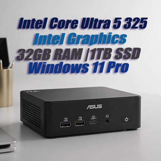 ASUS NUC 16 Pro NUC16GDKU5 Core Ultra 5 325 32GB 1TB Win11 Mini PC
