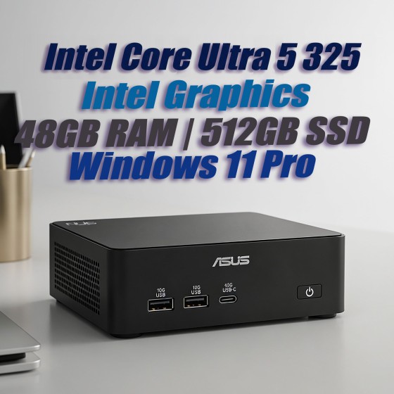 ASUS NUC 16 Pro NUC16GDKU5 Core Ultra 5 325 48GB 500GB Win11 Mini PC