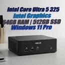 ASUS NUC 16 Pro NUC16GDKU5 Core Ultra 5 325 64GB 500GB Win11 Mini PC