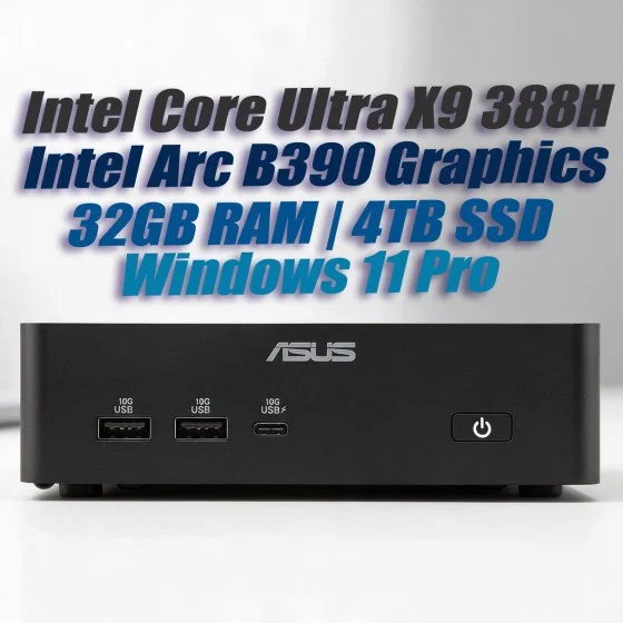 ASUS NUC 16 Pro NUC16GDK X9 32GB 4TB Win11 Mini PC official product image