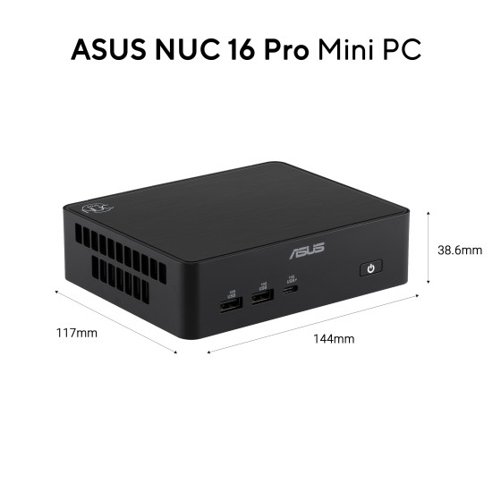 ASUS NUC 16 Pro NUC16GDKU5 Core Ultra 5 325 Mini PC ASUS NUC 16 Pro NUC16GDKU5 Core Ultra 5 325 Barebone Mini PC