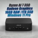 ASUS ExpertCenter Mini PC PN54 Ryzen AI 7 350 16GB 1TB OS ASUS ExpertCenter Mini PC PN54 Ryzen AI 7 350 16GB 1TB OS