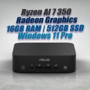 ASUS ExpertCenter Mini PC PN54 Ryzen AI 7 350 16GB 512GB OS ASUS ExpertCenter Mini PC PN54 Ryzen AI 7 350 16GB 512GB OS