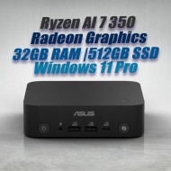 ASUS ExpertCenter Mini PC PN54 Ryzen AI 7 350 32GB 512GB OS