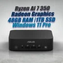ASUS ExpertCenter Mini PC PN54 Ryzen AI 7 350 48GB 1TB OS ASUS ExpertCenter Mini PC PN54 Ryzen AI 7 350 48GB 1TB OS