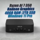 ASUS ExpertCenter Mini PC PN54 Ryzen AI 7 350 48GB 2TB OS ASUS ExpertCenter Mini PC PN54 Ryzen AI 7 350 48GB 2TB OS