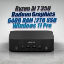 ASUS ExpertCenter Mini PC PN54 Ryzen AI 7 350 64GB 2TB OS ASUS ExpertCenter Mini PC PN54 Ryzen AI 7 350 64GB 2TB OS