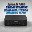 ASUS ExpertCenter Mini PC PN54 Ryzen AI 7 350 96GB 1TB OS ASUS ExpertCenter Mini PC PN54 Ryzen AI 7 350 96GB 1TB OS