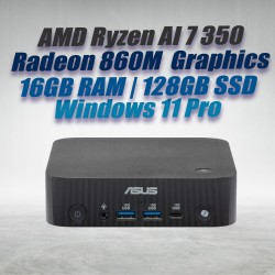 ASUS ExpertCenter Mini PC PN54 Ryzen AI 7 350 16GB 128GB OS ASUS ExpertCenter Mini PC PN54 Ryzen AI 7 350 16GB 128GB OS