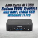 ASUS ExpertCenter Mini PC PN54 Ryzen AI 7 350 8GB 128GB OS