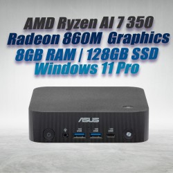 ASUS ExpertCenter Mini PC PN54 Ryzen AI 7 350 8GB 128GB OS ASUS ExpertCenter Mini PC PN54 Ryzen AI 7 350 8GB 128GB OS