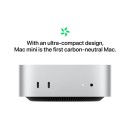 Apple Mac Mini M4 MU9D3HN/A with 10-Core CPU, 16GB RAM & 256GB SSD