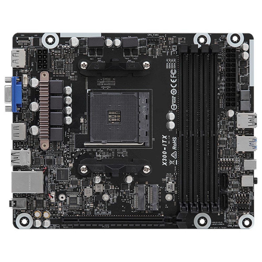 Asrock DeskMeet X300 Barebone MiniPc