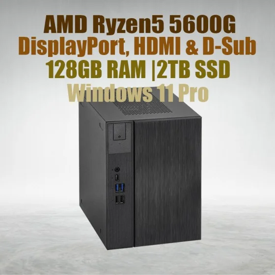 Asrock DeskMeet X300 R5 5600G Processor 128GB Ram 2TB SSD win11 Asrock DeskMeet X300 R5 5600G Processor 128GB Ram 2TB SSD win11