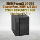 Asrock DeskMeet X300 R5 5600G Processor 128GB Ram 512GB SSD win11