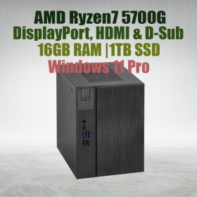 Asrock DeskMeet X300 R7 5700G Processor 16GB Ram 1TB SSD win11 Asrock DeskMeet X300 R7 5700G Processor 16GB Ram 1TB SSD win11
